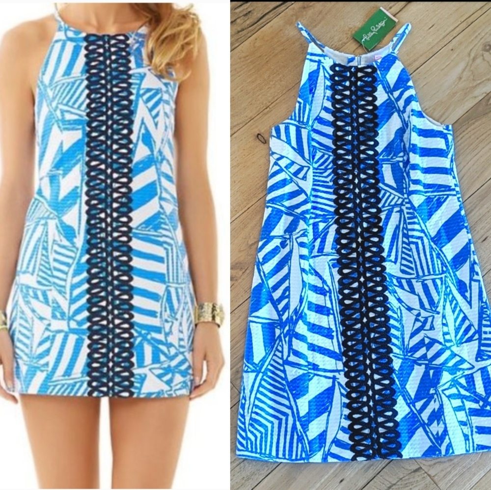 Lilly Pulitzer Annabelle Shift in Bay Blue
